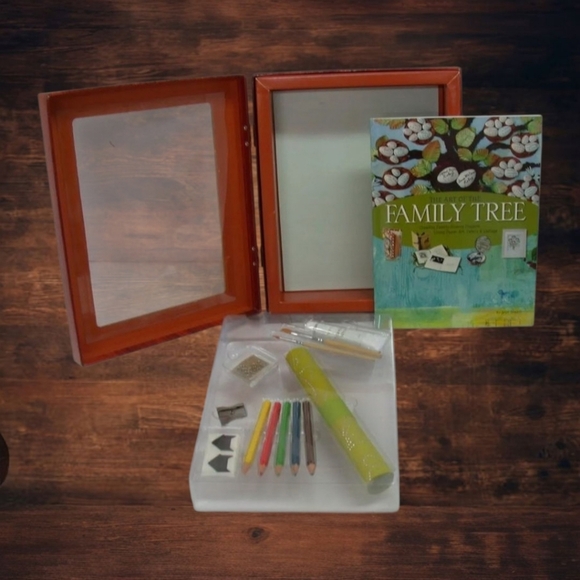 ~NEW~ THE ART OF THE FAMILY TREE GENEALOGY KIT BY: JENN MANSON - Picture 2 of 9